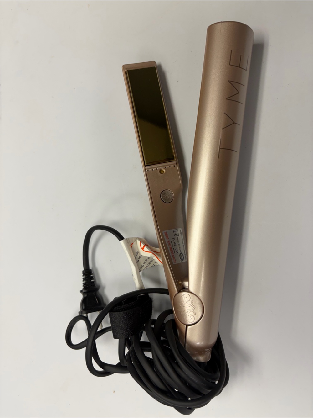 TYME Iron Original 2-in-1 Curler & Straightener – Rose Gold